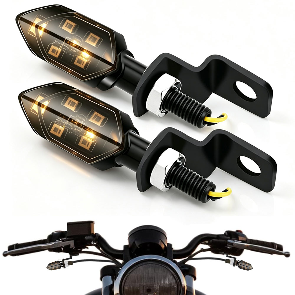 Bike Light Front Rear - أضواء إشارة انعطاف LED صغيرة للدراجات