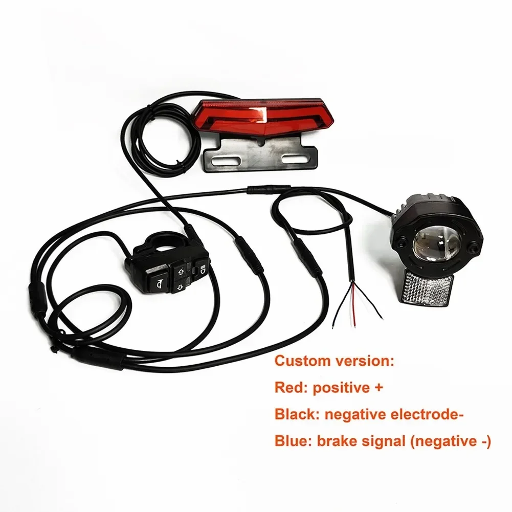 Bike Light Front Rear - Soverup دراجة كهربائية المصباح الذيل ضوء