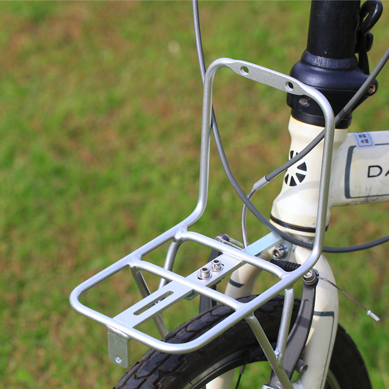 Cargo Rack Aluminum - حامل أمامي قابل للطي للدراجات الجبلية،