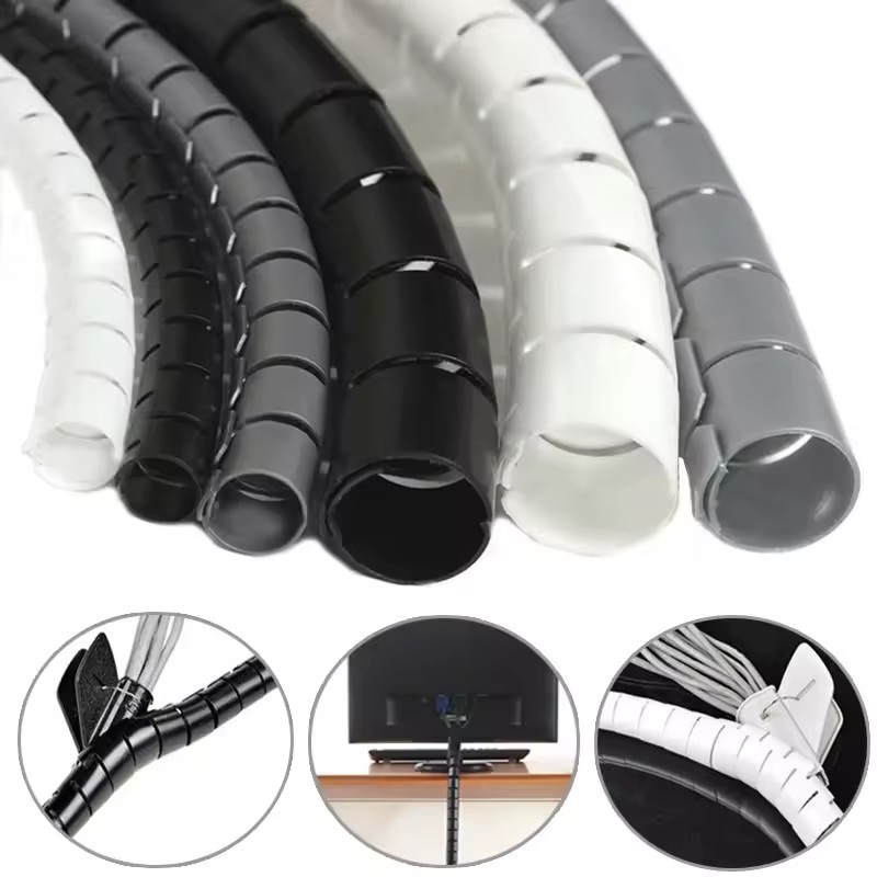 Cable Lock Flexible - أنبوب حماية مرن للأسلاك بطول 2