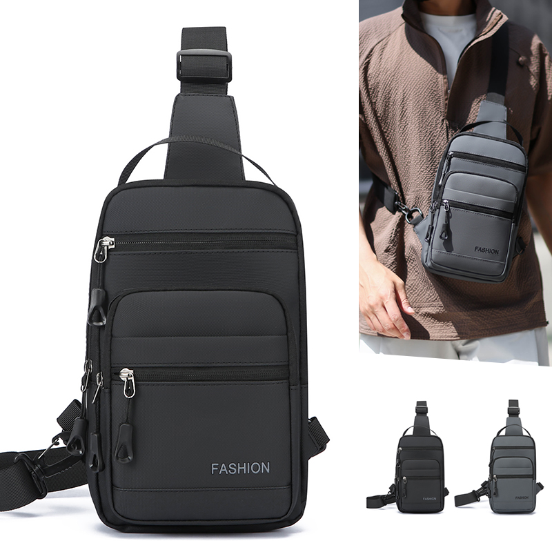 Cycling Commute Bag - حقيبة صدر للرجال مقاومة للماء من