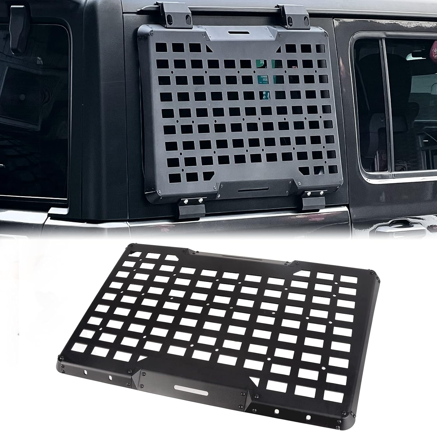 Cargo Rack Aluminum - رف تخزين معياري للوحة النافذة الخلفية