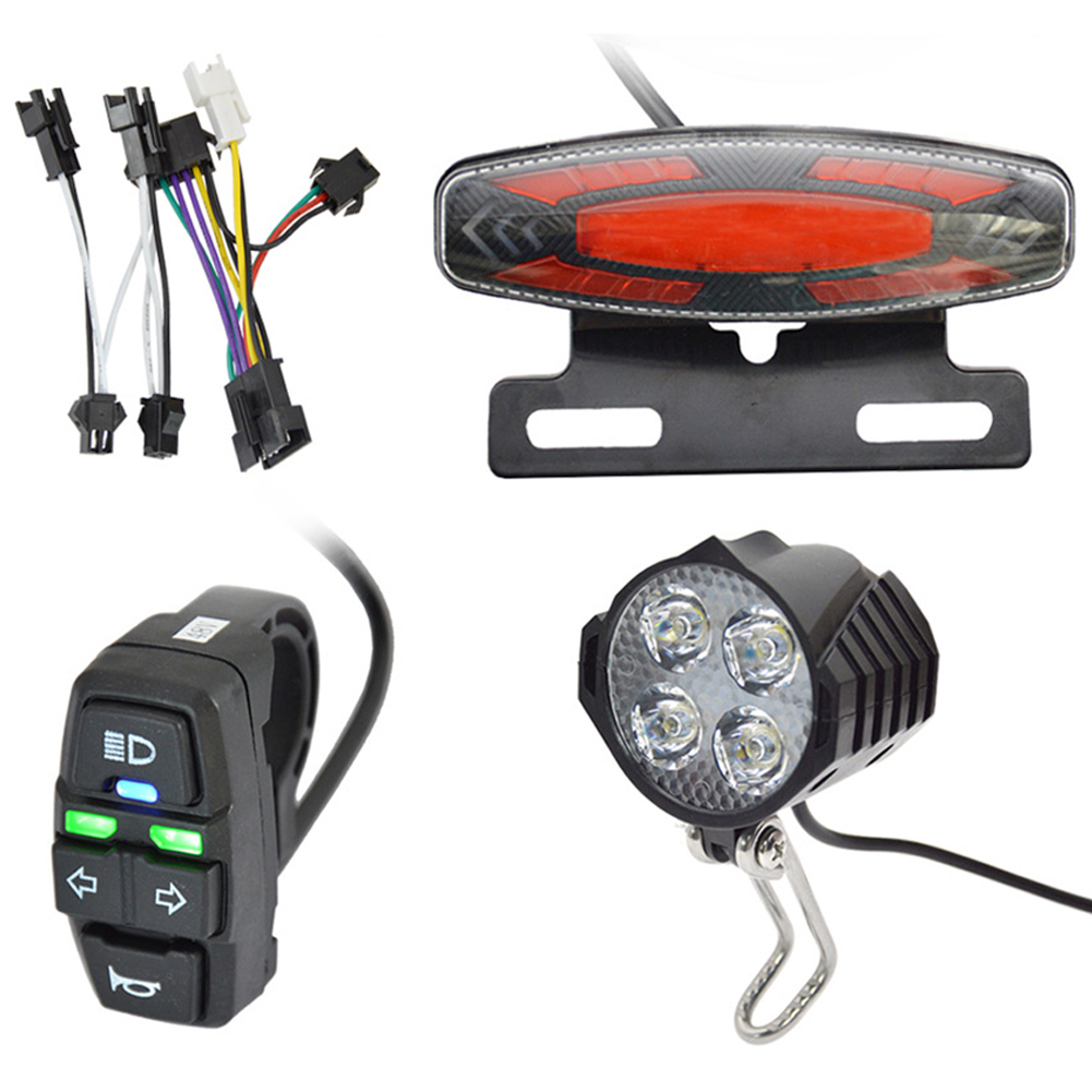 Bike Light Front Rear - Ebike الجبهة الفرامل الخلفية ضوء 24