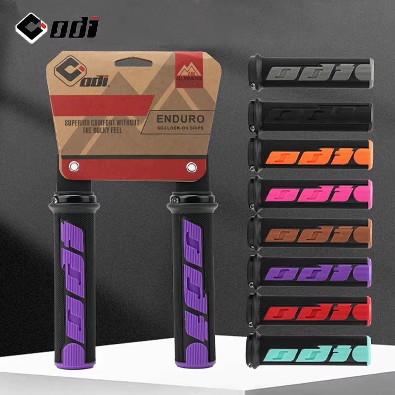Commuter Bike Lock - مقابض مطاطية ODI RG98 قابلة للقفل،