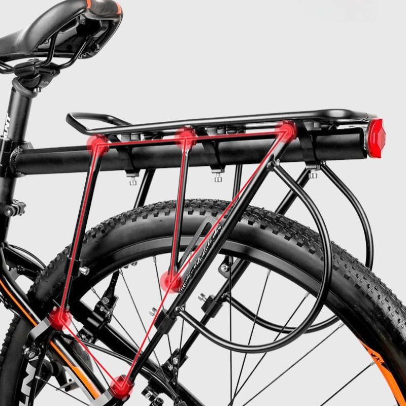 Cargo Rack Aluminum - دراجة المقعد الخلفي رف سبائك الألومنيوم