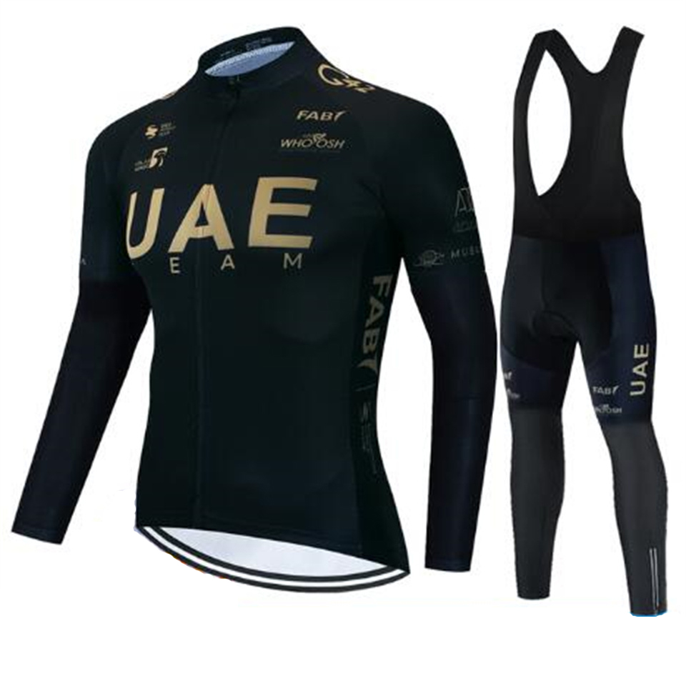 Cycling Commuter Clothing - Uae فريق الخريف الدراجات جيرسي مجموعة