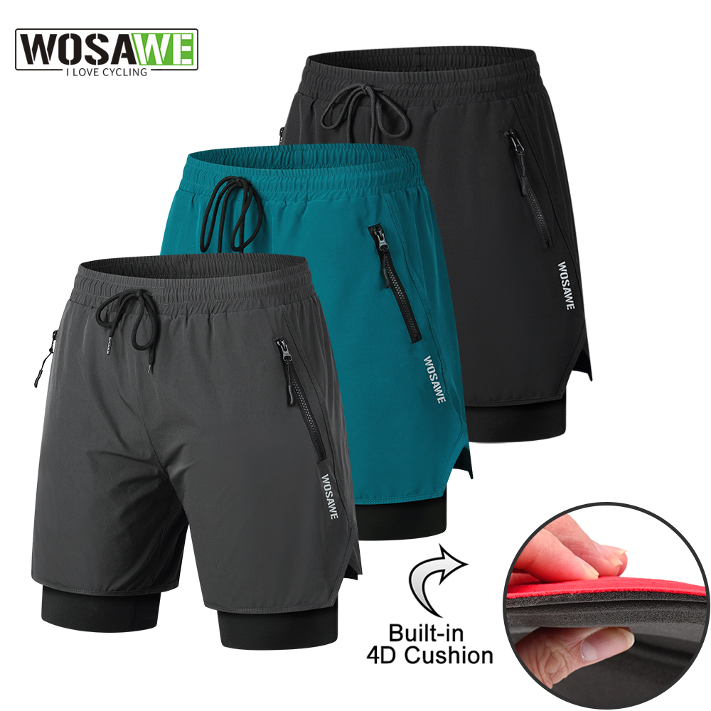Cycling Commuter Pants - WOSAWE MTB السراويل الصيف الرجال الدراجات