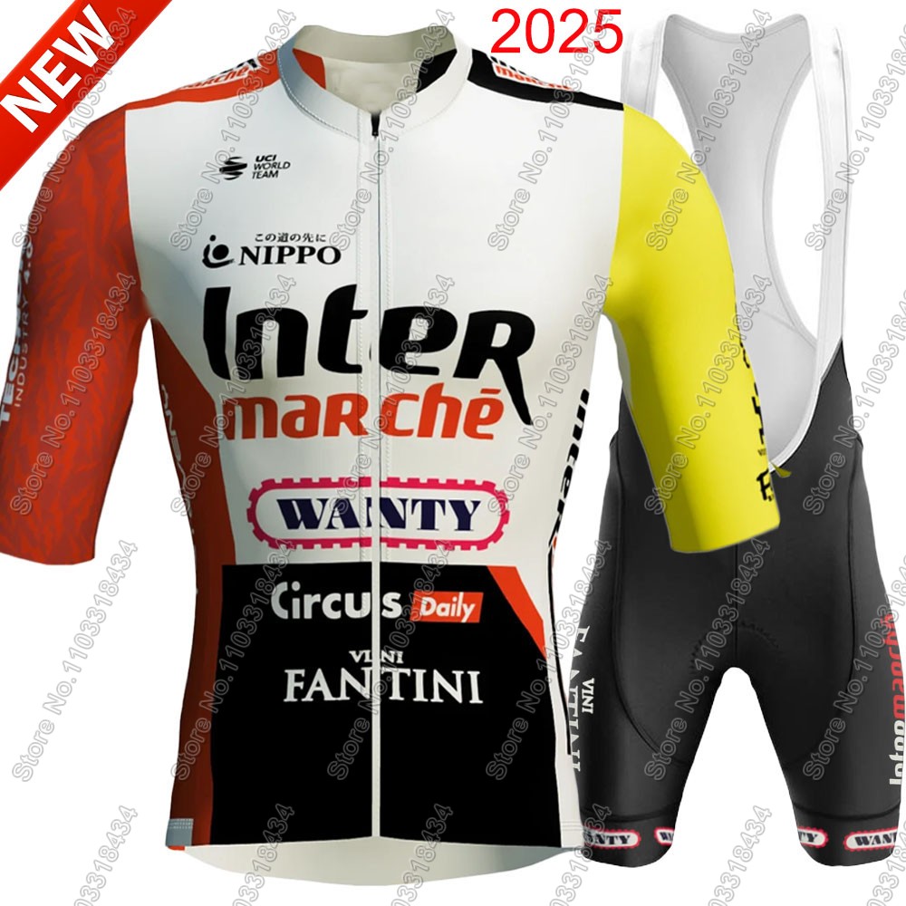Cycling Commuter Clothing - Wanty الدراجات جيرسي 2025 مجموعة الصيف