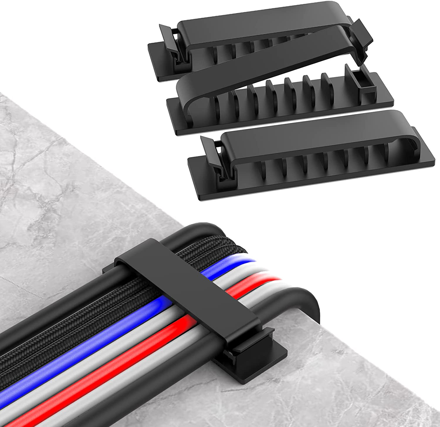 Cable Lock Flexible - منظم الكابلات، حامل الأسلاك، مشبك مرن