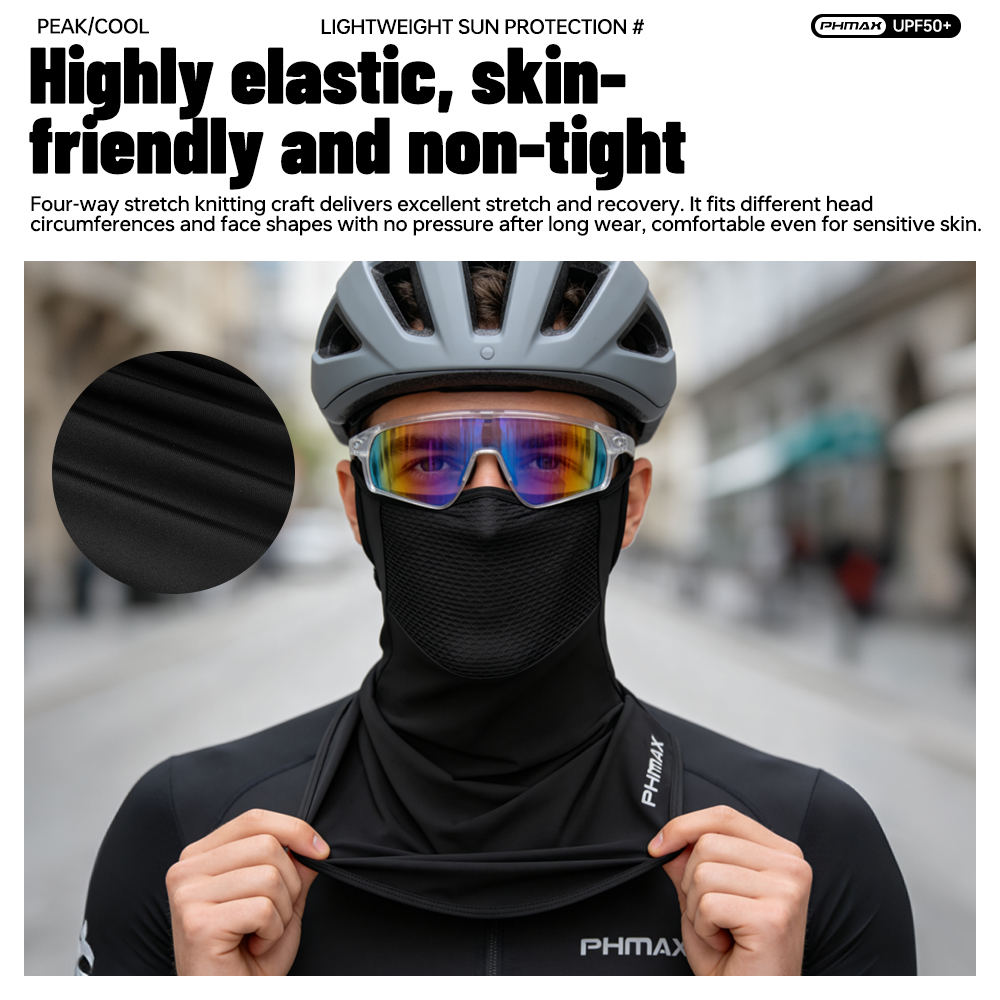 قناع وجه صيفي للدراجات من PHMA - مراجعة Cycling Loop وسعره