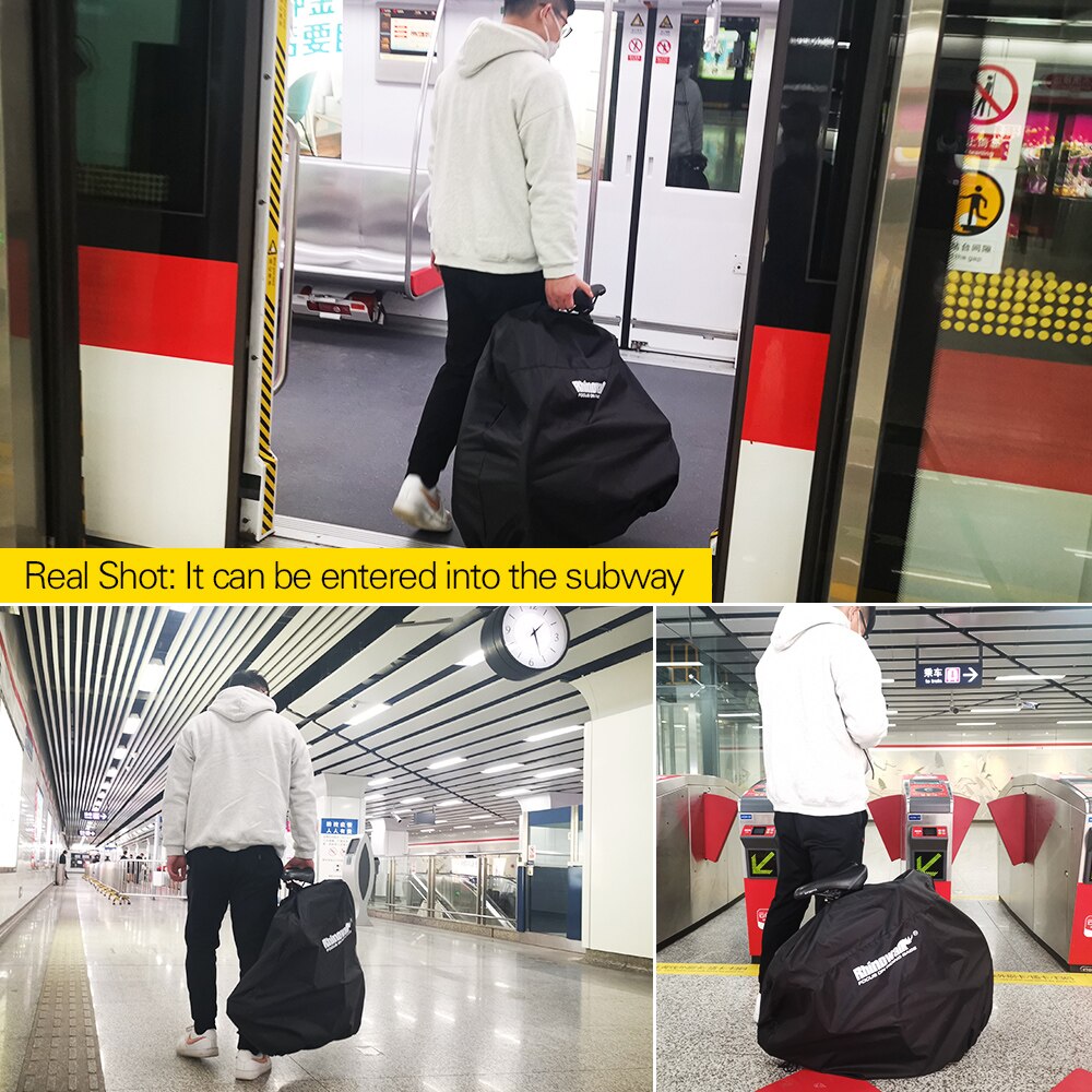 رينووالك للطي غطاء الدراجة الم - مراجعة Cycling Commute Bag وسعره