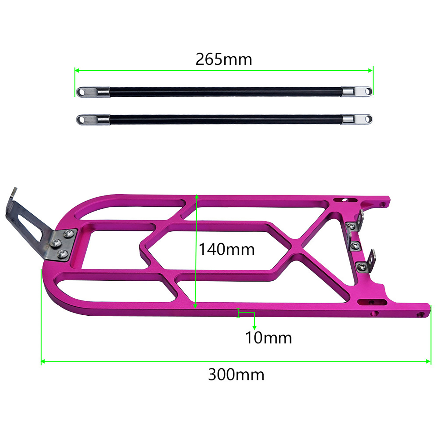 رف أمتعة خلفي من الألومنيوم لد - مراجعة Cargo Rack Aluminum وسعره
