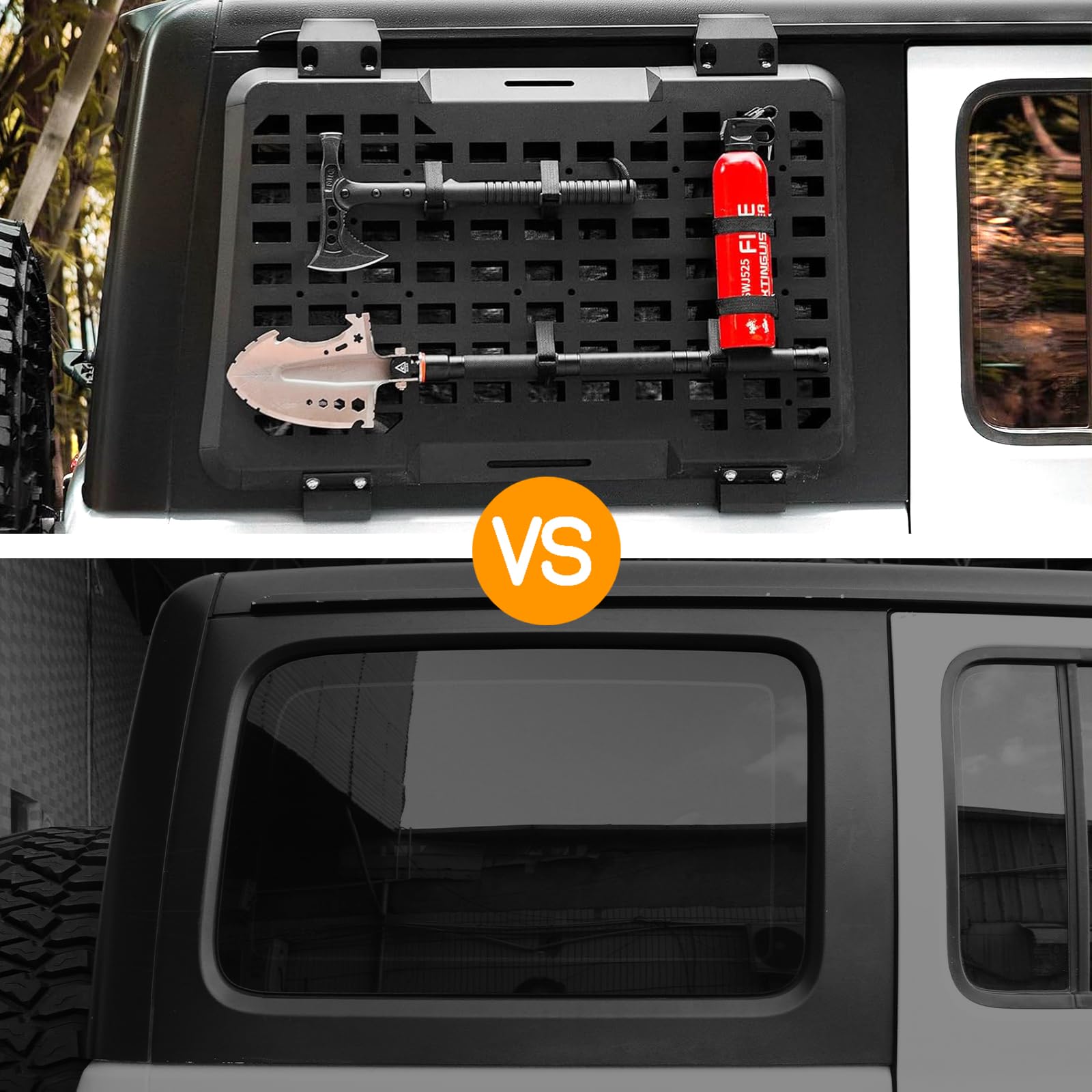 رف تخزين معياري للوحة النافذة  - مراجعة Cargo Rack Aluminum وسعره