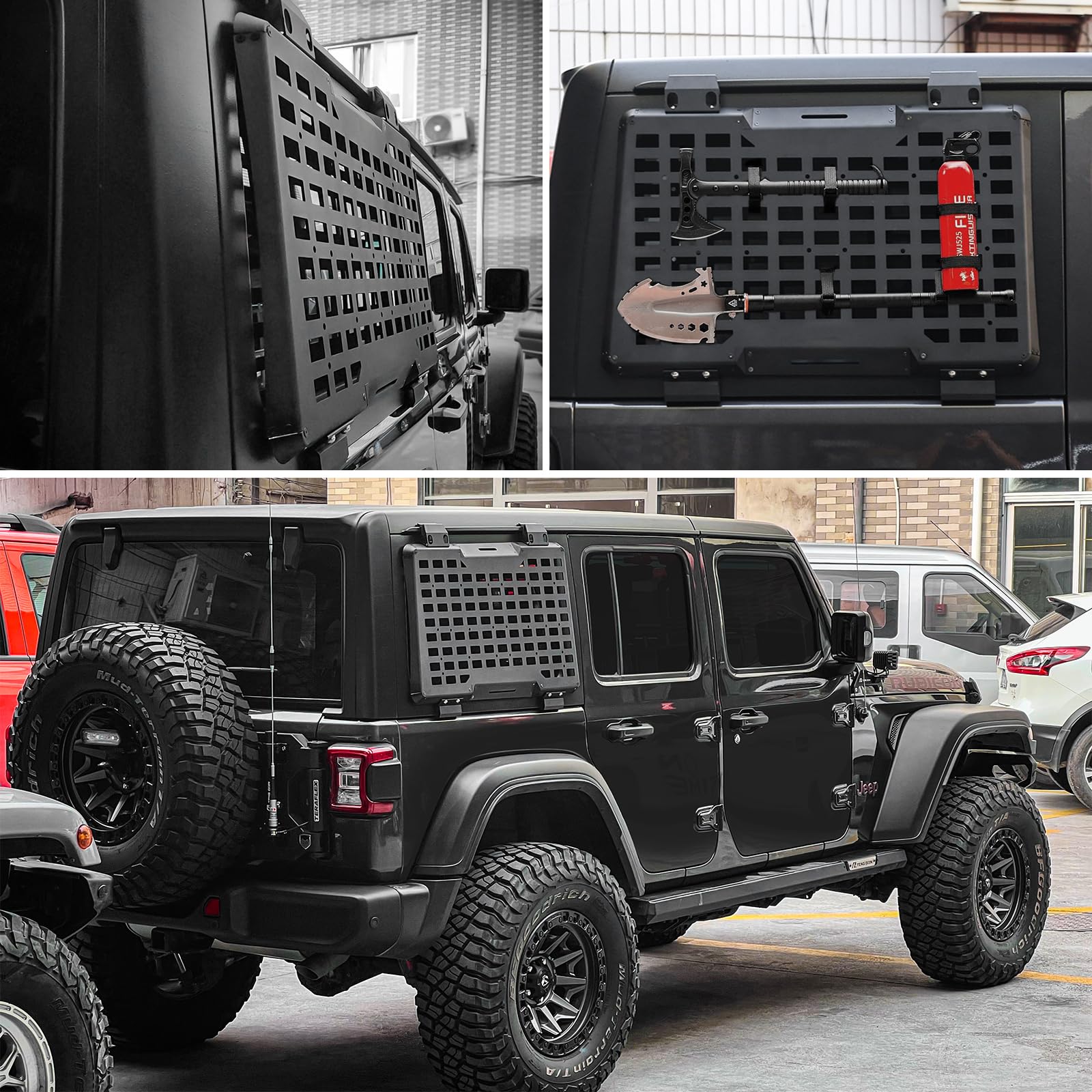 رف تخزين معياري للوحة النافذة  - مراجعة Cargo Rack Aluminum وسعره