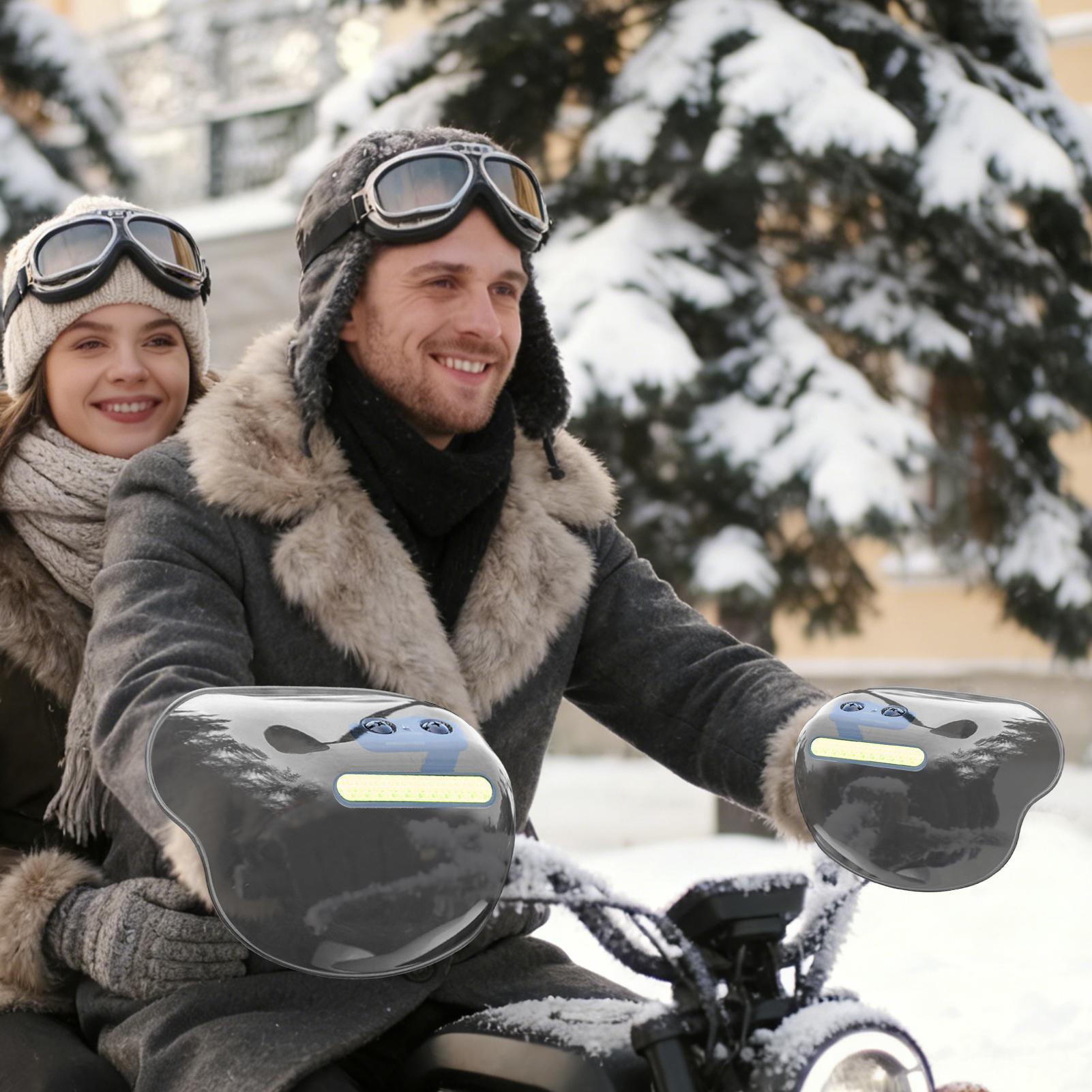 سكوتر كهربائي مقبض الحرس سهلة  - مراجعة Winter Cycling Commute وسعره