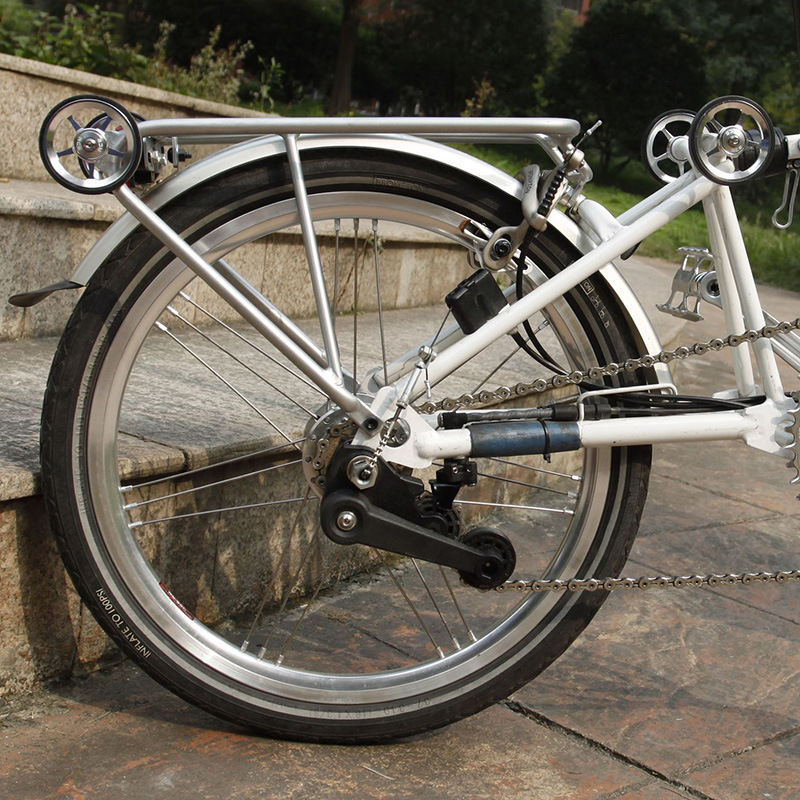 حامل أمتعة للدراجة لـ Brompton - مراجعة Cargo Rack Aluminum وسعره